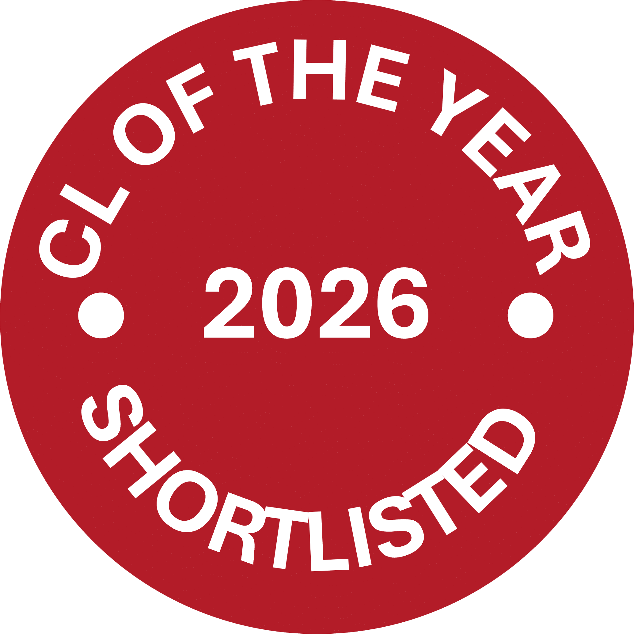 CL of the year shortlisted 2026
